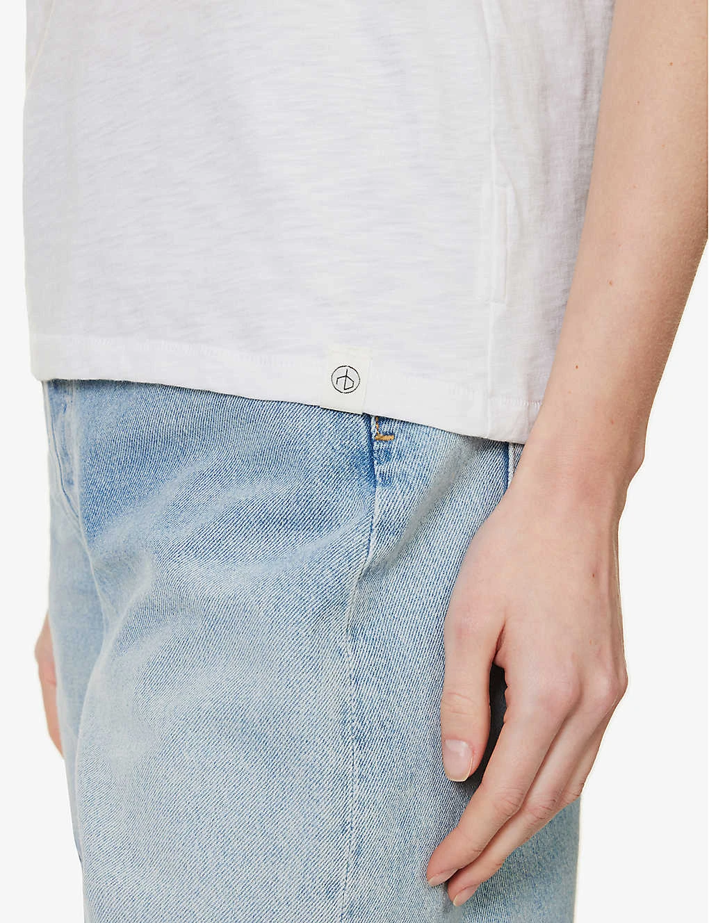 Rag & Bone Mushroom-embroidered Short-sleeved Organic-cotton T-shirt 6 Rag & Bone Mushroom-embroidered Short-sleeved Organic-cotton T-shirt - Image 6