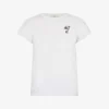 Rag & Bone Mushroom-embroidered Short-sleeved Organic-cotton T-shirt