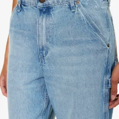 Rag & Bone Sid Carpenter Wide-leg Mid-rise Cotton-blend Jeans -Outlet Pique Style Store R04166653 KONA ALT05