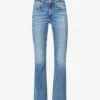 Rag & Bone Peyton Straight-leg Mid-rise Stretch-denim Jeans