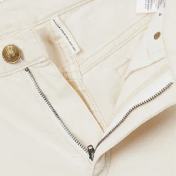 Rag & Bone Baggy Dre Straight-leg Low Rise Jeans -Outlet Pique Style Store R04166662 ECRU ALT05