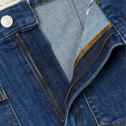 St Monica Flared High-rise Organic Denim-blend Jeans 13 St Monica Flared High-rise Organic Denim-blend Jeans -Outlet Pique Style Store R04167930 VINTAGE95 ALT06