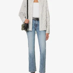 Eiffel Straight-leg Low-rise Stretch-organic Denim Jeans 8 Eiffel Straight-leg Low-rise Stretch-organic Denim Jeans -Outlet Pique Style Store R04167933 VINTAGE97 ALT01