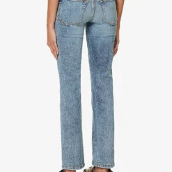 Eiffel Straight-leg Low-rise Stretch-organic Denim Jeans 10 Eiffel Straight-leg Low-rise Stretch-organic Denim Jeans -Outlet Pique Style Store R04167933 VINTAGE97 ALT03