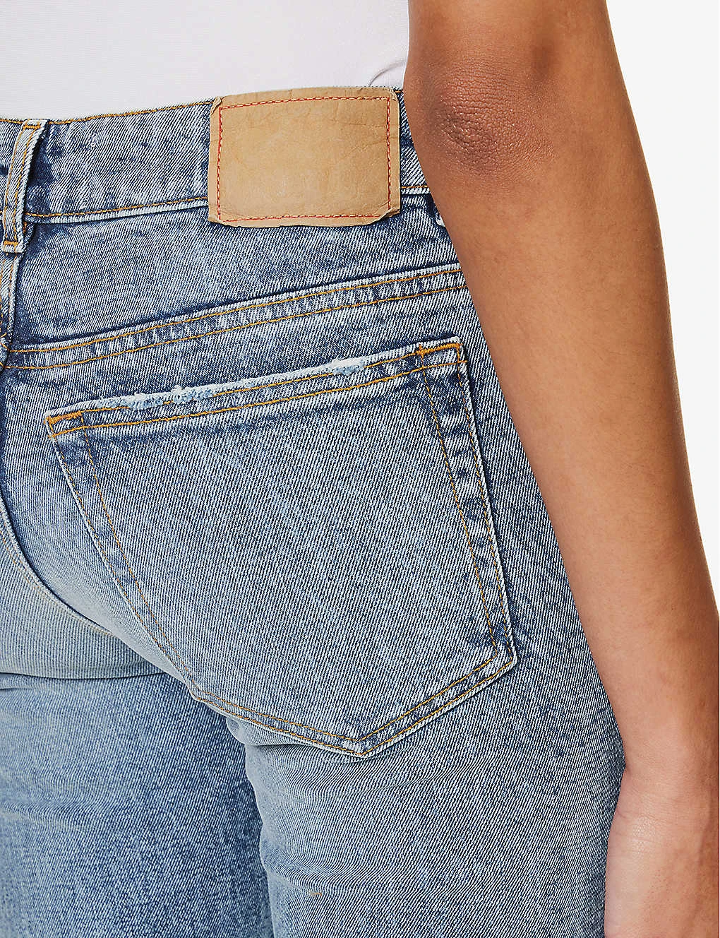 Eiffel Straight-leg Low-rise Stretch-organic Denim Jeans 6 Eiffel Straight-leg Low-rise Stretch-organic Denim Jeans - Image 6