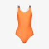 Exclusive Logo-print Stretch-recycled Polyamide Swimsuit