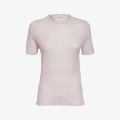 Reiss Alicia Round-neck Knitted Wool T-shirt