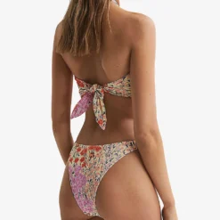 Reiss Lola Floral-print Halter-neck Bikini Top 8 Reiss Lola Floral-print Halter-neck Bikini Top -Outlet Pique Style Store R04169502 PINKPRINT ALT03
