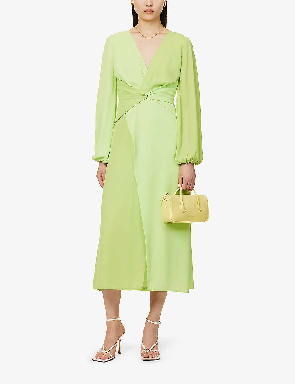 Exclusive Frieda Colour-block Woven Maxi Dress 2 Exclusive Frieda Colour-block Woven Maxi Dress - Image 2