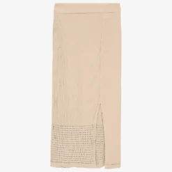 Joseph Ribbed Mid-rise Stretch-knit Midi Pencil Skirt