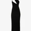 Kori One-shoulder Stretch-woven Maxi Dress