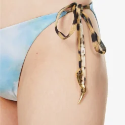 Roberto Cavalli Graphic-print Mid-rise Bikini Bottoms -Outlet Pique Style Store R04179646 MULTICOLOUR ALT05