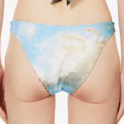 Roberto Cavalli Graphic-pattern Mid-rise Bikini Bottoms 9 Roberto Cavalli Graphic-pattern Mid-rise Bikini Bottoms -Outlet Pique Style Store R04179647 MULTICOLOUR ALT04