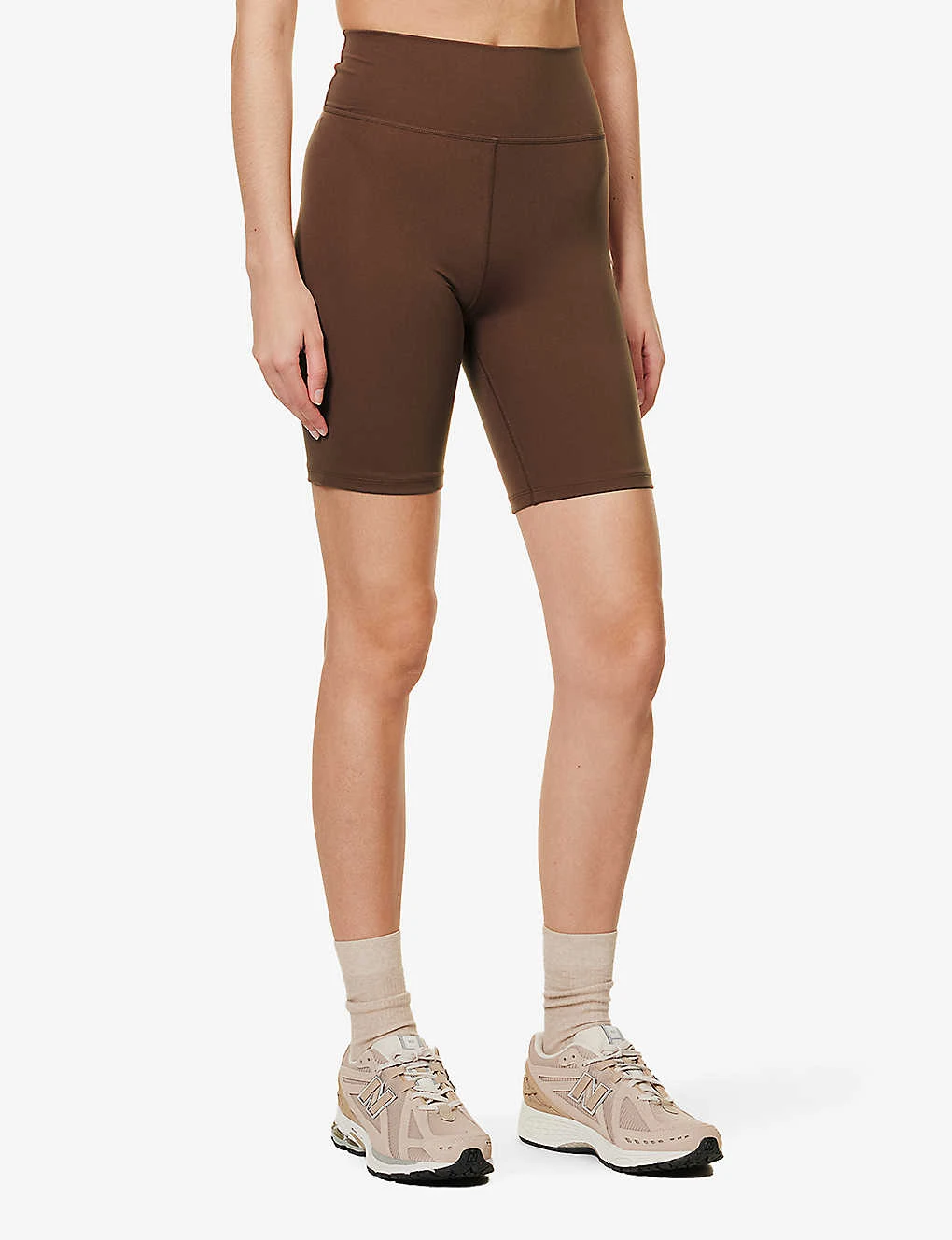 365 Second Skin High-rise Fitted Stretch Recycled-polyamide Shorts 3 365 Second Skin High-rise Fitted Stretch Recycled-polyamide Shorts - Image 3