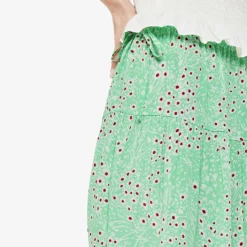 Whistles Daisy Meadow Floral-print Woven Midi Skirt -Outlet Pique Style Store R04181218 MULTICOLOURED ALT04