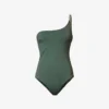 Maxime Bead-embellished One-shoulder Swimsuit