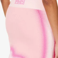 Salem Wavy Asymmetrical Recycled Viscose-blend Mini Skirt -Outlet Pique Style Store R04183694 CHIFFONPINK ALT04