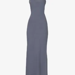Avola Slim-fit Stretch-woven Maxi Dress