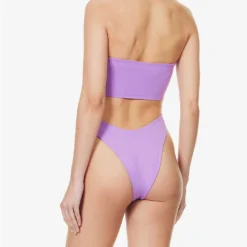 Aloe Strapless One-piece Swimsuit -Outlet Pique Style Store R04184787 ORCHID ALT02
