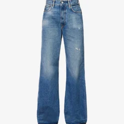 Acne Studios 2022 Wide-leg High-rise Relaxed-fit Jeans