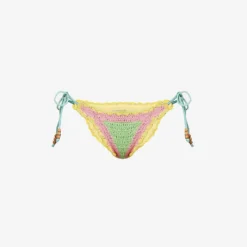 It's Now Cool Crochet-pattern Cotton Bikini Bottoms