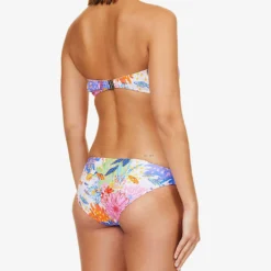 Seafolly Under The Sea Recycled-nylon-blend Bikini Top -Outlet Pique Style Store R04185686 WHITE ALT02