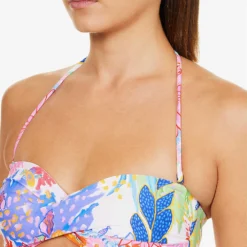 Seafolly Under The Sea Recycled-nylon-blend Bikini Top -Outlet Pique Style Store R04185686 WHITE ALT03