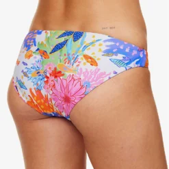Seafolly Under The Sea Recycled-nylon-blend Bikini Bottoms -Outlet Pique Style Store R04185687 WHITE ALT03