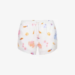Seafolly Under The Sea Printed Linen Shorts