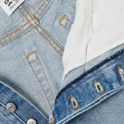 Madison Asymmetric-waistband Wide-leg High-rise Jeans -Outlet Pique Style Store R04185907 LUCA ALT06