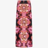 Moroccan Rose Printed Skirt