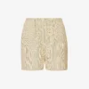 Lui Striped Woven Shorts