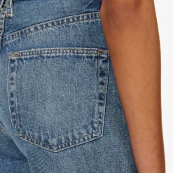 London Straight-leg Mid-rise Jeans -Outlet Pique Style Store R04186802 SALVATIONLAKE ALT05