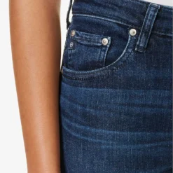 Jodi Crop Flared-leg High-rise Cotton-blend Jeans -Outlet Pique Style Store R04186806 5YEARSOVERNIGHT ALT05