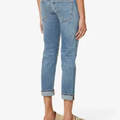 Ex-Boyfriend Tapered-leg Mid-rise Cotton-blend Jeans -Outlet Pique Style Store R04186807 15YEARSLAGUNE ALT03
