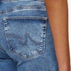 Prima Skinny Mid-rise Cotton-blend Jeans -Outlet Pique Style Store R04186808 PROVISION ALT05