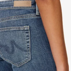 Legging Ankle Slim-leg Mid-rise Cotton-blend Jeans -Outlet Pique Style Store R04186810 DEEPDIVE ALT05