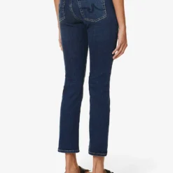 Mari Straight-leg High-rise Cotton-blend Jeans -Outlet Pique Style Store R04186814 MIDNIGHTTOKYO ALT03