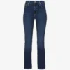 Mari Straight-leg High-rise Cotton-blend Jeans