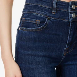 FRAME Le Double High Flare Stretch-denim Jeans -Outlet Pique Style Store R04187445 MAJESTY ALT05