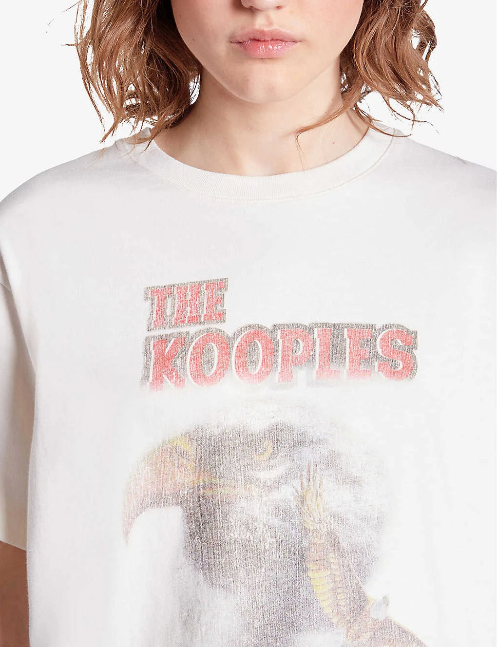THE KOOPLES Eagle Screen-print Cotton-jersey T-shirt 5 THE KOOPLES Eagle Screen-print Cotton-jersey T-shirt - Image 5