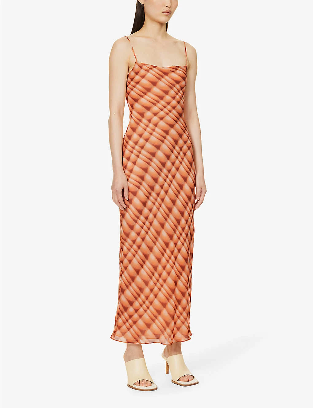 BEC + BRIDGE Soleil Graphic-print Silk Maxi Dress 3 BEC + BRIDGE Soleil Graphic-print Silk Maxi Dress - Image 3
