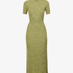 Avant Knitted-texture Silk And Cashmere-blend Maxi Dress