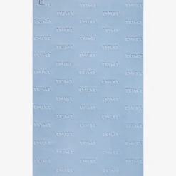 Logo-embossed Cotton-blend Towel -Outlet Pique Style Store R04189602 IRISBLUE ALT02