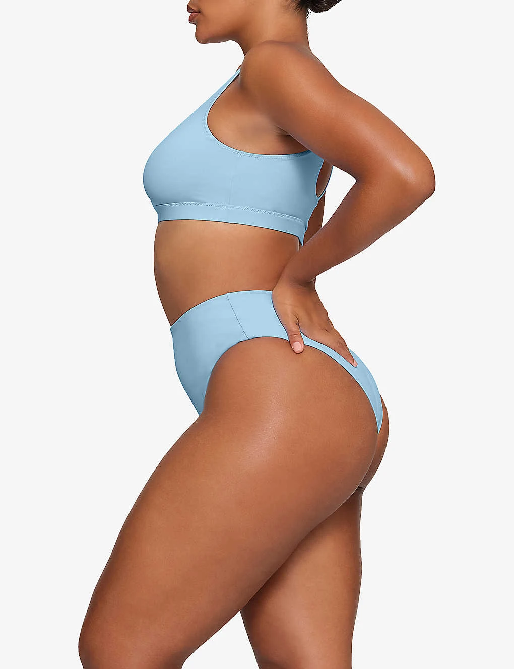 Scoop-neck Recycled Stretch-nylon Bikini Top 3 Scoop-neck Recycled Stretch-nylon Bikini Top - Image 3