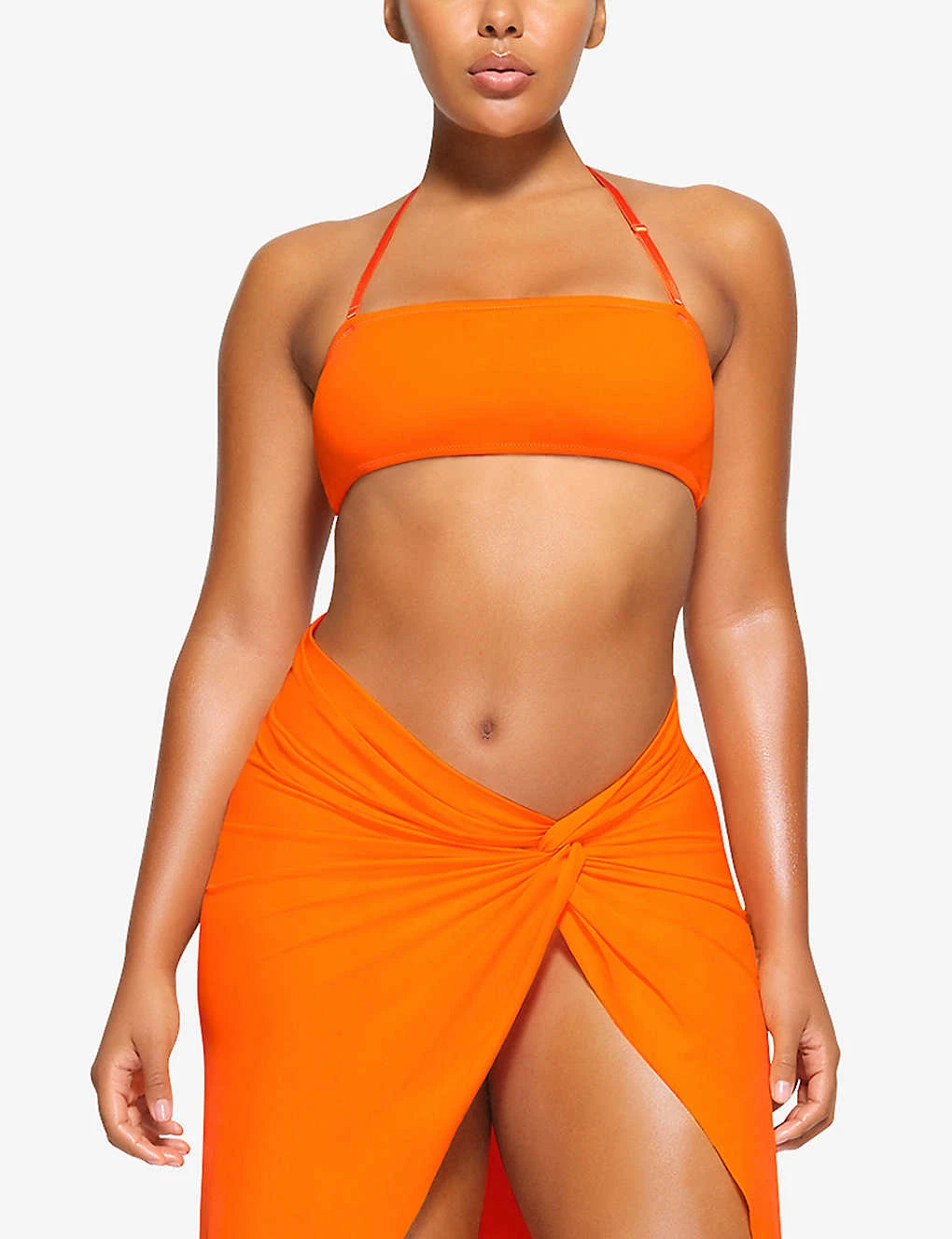 Bandeau Slim-fit Recycled Stretch-nylon Bikini Top 5 Bandeau Slim-fit Recycled Stretch-nylon Bikini Top - Image 5