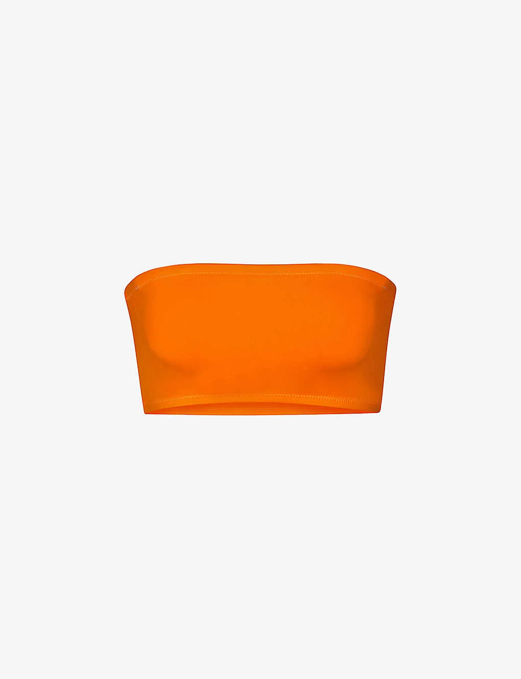 Bandeau Slim-fit Recycled Stretch-nylon Bikini Top 1 Bandeau Slim-fit Recycled Stretch-nylon Bikini Top