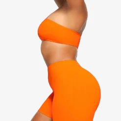 Mid-rise Recycled Stretch-nylon Swim Shorts -Outlet Pique Style Store R04189629 ORANGE ALT02