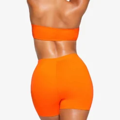 Mid-rise Recycled Stretch-nylon Swim Shorts -Outlet Pique Style Store R04189629 ORANGE ALT03