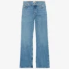 CLAUDIE PIERLOT Planete Straight-leg Mid-rise Jeans
